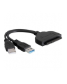 Delock adapter/konwerter SATA 6 Gb/s 22 pin > USB 3.0-AM + USB 2.0-AM - nr 13