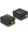 Delock adapter/konwerter Audio Analog 2xRCA-> Digital Toslink+Coaxial + zasilacz - nr 20