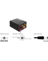 Delock adapter/konwerter Audio Analog 2xRCA-> Digital Toslink+Coaxial + zasilacz - nr 22