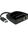 Delock Adapter USB 3.0 > HDMI + Gigabit LAN - nr 10
