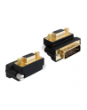 Delock adapter VGA(F)-> DVI(M) 24+5pin kątowy 270° - nr 4