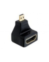 Delock adapter HDMI-D micro (M) 19pin -> HDMI (F) kątowy - nr 14