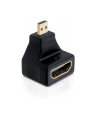 Delock adapter HDMI-D micro (M) 19pin -> HDMI (F) kątowy - nr 5