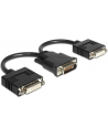 Delock adapter DMS-59 (M) > 2 x DVI (F) 24+5, 20cm - nr 14