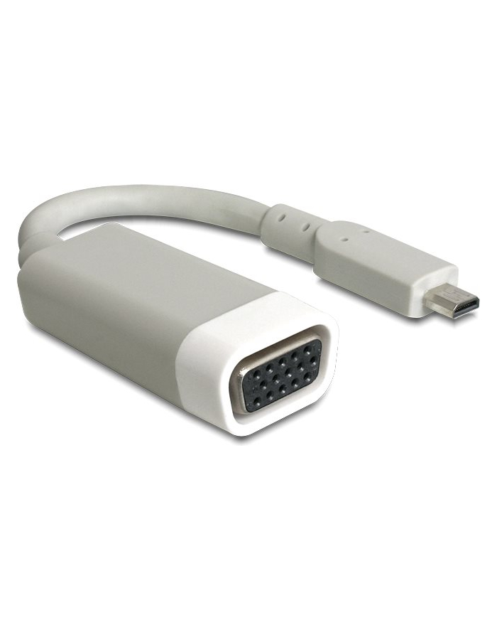 Delock Adapter HDMI-micro D (M) > VGA (F) główny