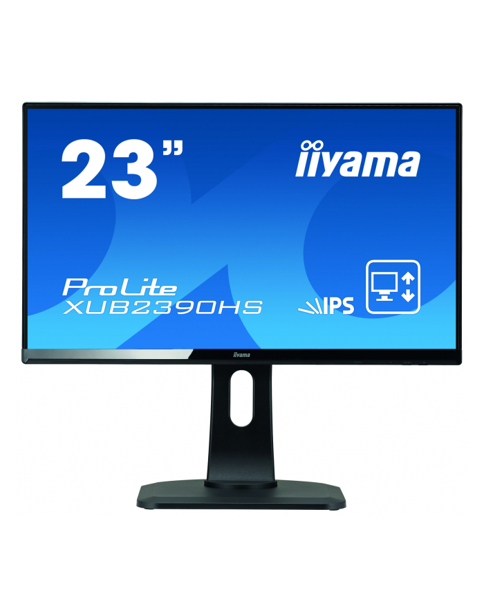 iiyama Monitor 23'' Prolite XUB2390HS-B1, IPS LED, 5ms, Full HD, 5ms, DVI-D, HDMI, HDCP główny