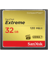 SANDISK COMPACT FLASH EXTREME 32GB 120 MB/s - nr 17