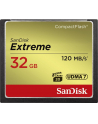 SANDISK COMPACT FLASH EXTREME 32GB 120 MB/s - nr 31