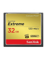 SANDISK COMPACT FLASH EXTREME 32GB 120 MB/s - nr 38