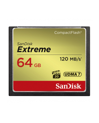 SANDISK COMPACT FLASH EXTREME 64GB 120 MB/s