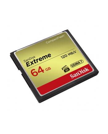 SANDISK COMPACT FLASH EXTREME 64GB 120 MB/s