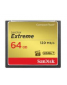 SANDISK COMPACT FLASH EXTREME 64GB 120 MB/s - nr 1