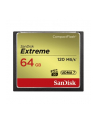 SANDISK COMPACT FLASH EXTREME 64GB 120 MB/s - nr 18