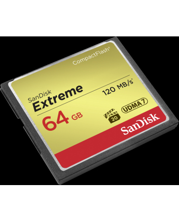 SANDISK COMPACT FLASH EXTREME 64GB 120 MB/s