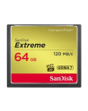 SANDISK COMPACT FLASH EXTREME 64GB 120 MB/s - nr 26