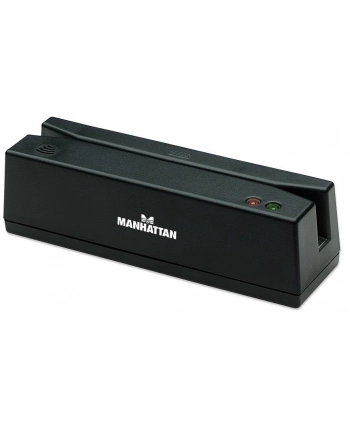 Manhattan Czytnik kart magnetycznych, USB, trzyścieżkowy