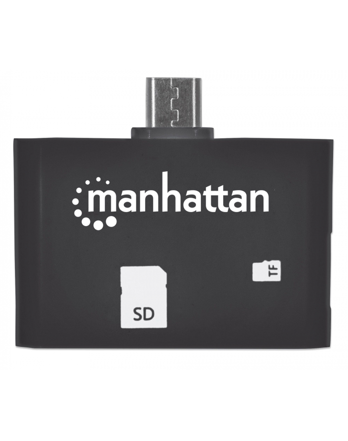 Manhattan imPORT USB OTG czytnik kart pamięci, micro-USB główny