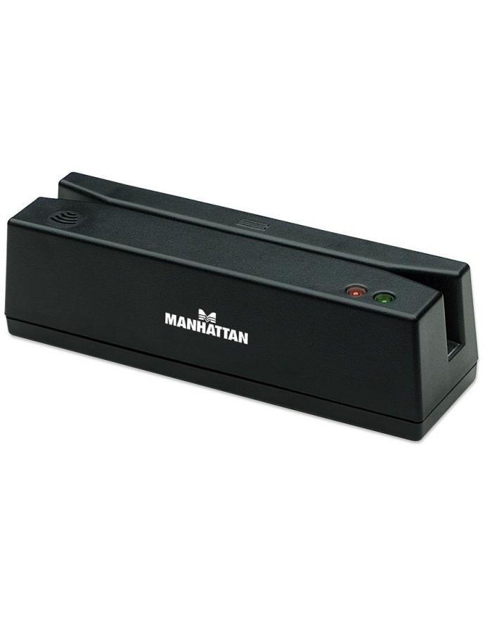 Manhattan Czytnik kart magnetycznych, USB, trzyścieżkowy główny