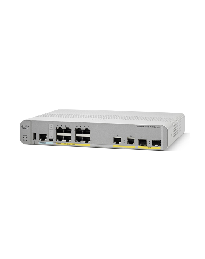 Cisco Catalyst 2960-CX 8 Port Data, LAN Base główny
