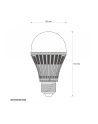 ART Żarówka LED E27,12W,160st.27xSMD5630, AC230V,1000lm,60*110mm,WW - nr 4