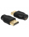 Delock Adapter HDMI-D micro (F) -> HDMI-A (M) - nr 2