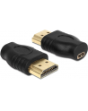 Delock Adapter HDMI-D micro (F) -> HDMI-A (M) - nr 5