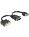 Delock adapter DMS-59 (M) > DVI 24+5 (F) + VGA (F) 20 cm - nr 2