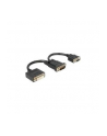 Delock adapter DMS-59 (M) > DVI 24+5 (F) + VGA (F) 20 cm - nr 4