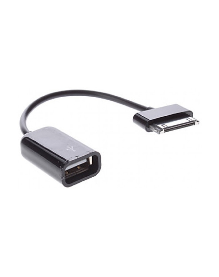 Techly USB OTG adapter do Samsunga Galaxy Tab, czarny, 20cm główny