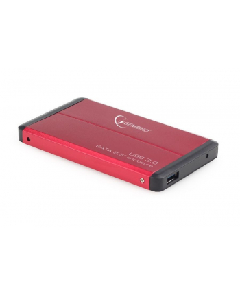 GEMBIRD OBUDOWA USB 3.0 2.5  SATA CZERWONA