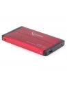 GEMBIRD OBUDOWA USB 3.0 2.5  SATA CZERWONA - nr 12