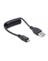 KABEL USB AM-MICRO 2.0 SPIRALA 20-60CM GEMBIRD - nr 10