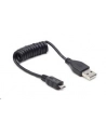 KABEL USB AM-MICRO 2.0 SPIRALA 20-60CM GEMBIRD - nr 8