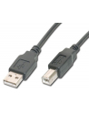 Kabel drukarkowy USB ASSMANN 2.0 A/M - USB B /M 5 m czarny - nr 3