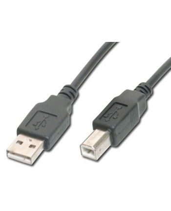 Kabel drukarkowy USB ASSMANN 2.0 A/M - USB B /M 5 m czarny