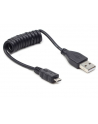 KABEL USB AM-MICRO 2.0 SPIRALA 20-60CM GEMBIRD - nr 3