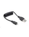 KABEL USB AM-MICRO 2.0 SPIRALA 20-60CM GEMBIRD - nr 4