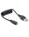 KABEL USB AM-MICRO 2.0 SPIRALA 20-60CM GEMBIRD - nr 5