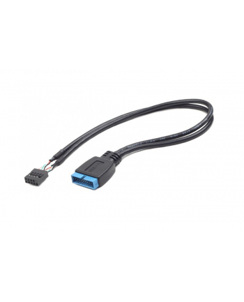 PRZEDŁUŻACZ USB PIN HEADER USB3.0 19pin USB2.0 9pin 30cm GMB