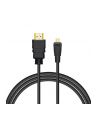 Kabel HDMI - micro HDMI CL-39 SAVIO 1m czarny, złote k. v1.4 - nr 11
