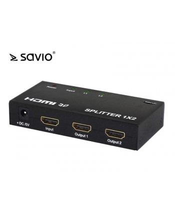 Splitter HDMI CL-42 SAVIO (1x IN - 2x OUT)