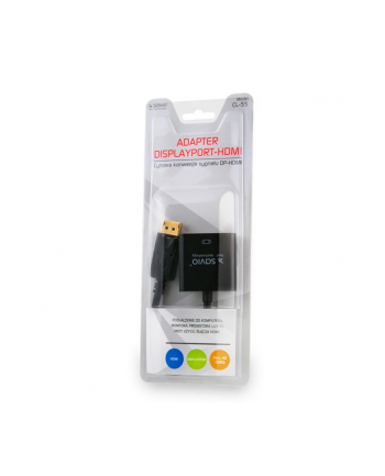 Adapter DisplayPort M - HDMI AM  SAVIO CL-55