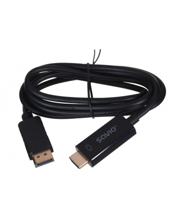 Kabel DisplayPort M - HDMI AM 1,5m SAVIO CL-56