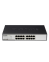 D-LINK DGS-1016D, 16-port UTP 10/100/1000Mbps Auto-sensing, Stand-alone, Unmanaged, 11-inch desktop & rack-mount, 1U, D-link Green technology, EEE+ mode DIP switch, + Rackmount Brackets, Metal case with internal power supply - nr 61