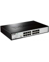 D-LINK DGS-1016D, 16-port UTP 10/100/1000Mbps Auto-sensing, Stand-alone, Unmanaged, 11-inch desktop & rack-mount, 1U, D-link Green technology, EEE+ mode DIP switch, + Rackmount Brackets, Metal case with internal power supply - nr 63