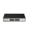 D-LINK DGS-1016D, 16-port UTP 10/100/1000Mbps Auto-sensing, Stand-alone, Unmanaged, 11-inch desktop & rack-mount, 1U, D-link Green technology, EEE+ mode DIP switch, + Rackmount Brackets, Metal case with internal power supply - nr 89