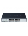 D-LINK DGS-1016D, 16-port UTP 10/100/1000Mbps Auto-sensing, Stand-alone, Unmanaged, 11-inch desktop & rack-mount, 1U, D-link Green technology, EEE+ mode DIP switch, + Rackmount Brackets, Metal case with internal power supply - nr 9