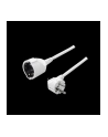 Przedłużacz kabla Schuko 230V LogiLink LPS101 biały, 3m - nr 2