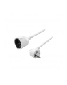 Przedłużacz kabla Schuko 230V LogiLink LPS101 biały, 3m - nr 4