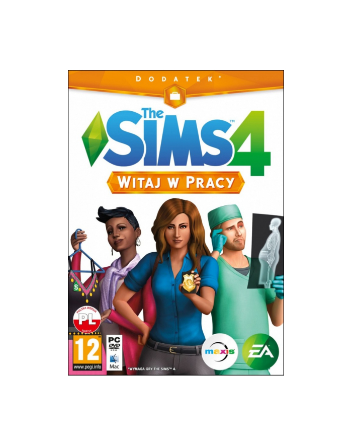 Gra PC The Sims 4 Witaj w Pracy (dodatek) główny